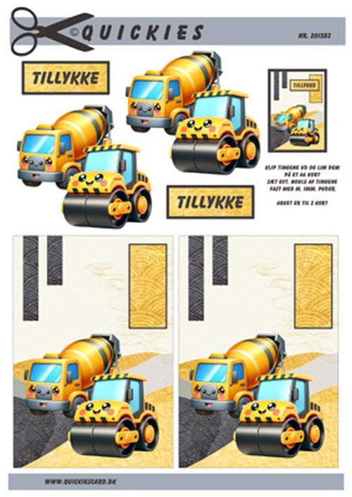 3D Betonkanon og tromle